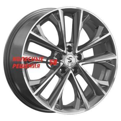 Premium Series КР012 (FAW Bestune T55) Diamond Gloss Graphite 7x18/5x114.3 D67.1 ET33  