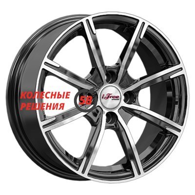 iFree Калибр (КС1117) Блэк Джек 6x15/4x100 D67.1 ET38  