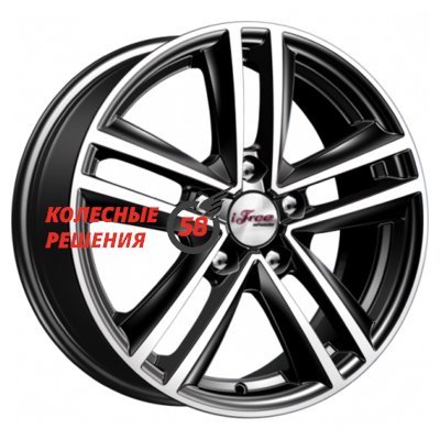 iFree Катар (КС885) Блэк Джек 6.5x16/5x114.3 D66.1 ET40  