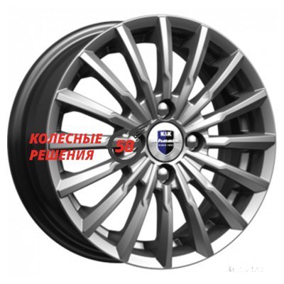 K&K Акцент (КС641) Дарк платинум 5.5x14/4x100 D56.6 ET45  