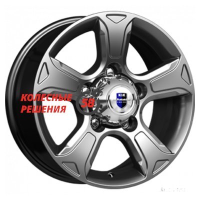 K&K Атлант (КС757) Дарк платинум 7x16/5x139.7 D98 ET35  