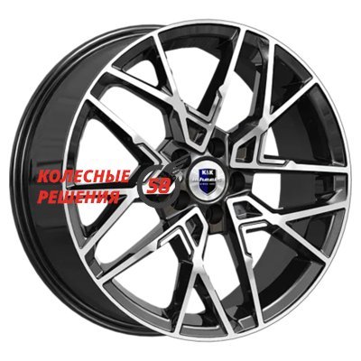 K&K Вудроф (КС1044) Алмаз черный 7x18/5x114.3 D60.1 ET45  