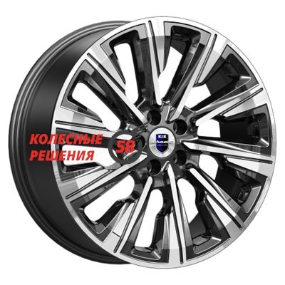 K&K Галего (КС1039) Алмаз черный 7.5x19/5x114.3 D67.1 ET38  