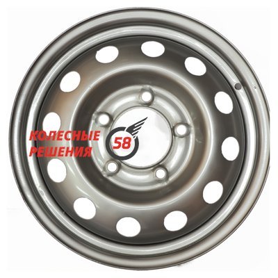 ТЗСК Lada 4x4 Серебро 5.5x16/5x139.7 D98.6 ET52  