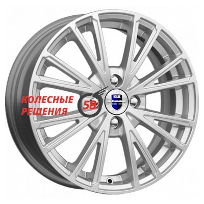 K&K Меандр (КС888) Сильвер SK 6x15/4x100 D67.1 ET45  