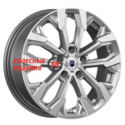 K&K Морейн (КС1046) Дарк платинум 6.5x17/5x114.3 D67.1 ET45  