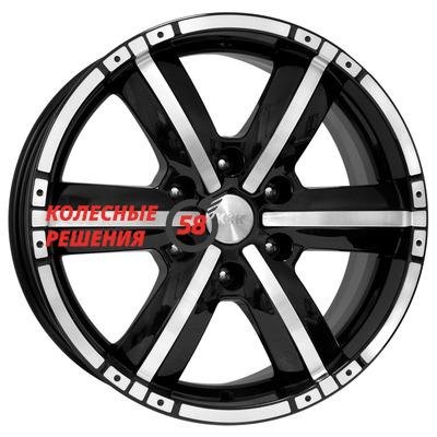 K&K Окинава-оригинал (КС635) Алмаз черный 7.5x17/6x139.7 D106.1 ET25  