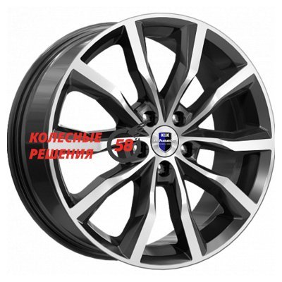 K&K Портер (КС906) Алмаз черный 7.5x18/5x114.3 D67.1 ET33  