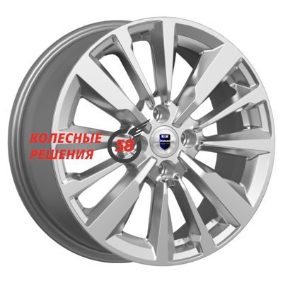 K&K Эрман (КС997) Дарк платинум 6.5x16/4x100 D60.1 ET50  