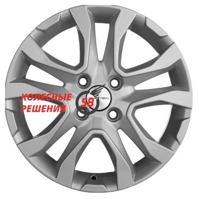 Khomen Wheels KHW1503 (Lada Granta) F-Silver 6x15/4x98 D58.5 ET36  