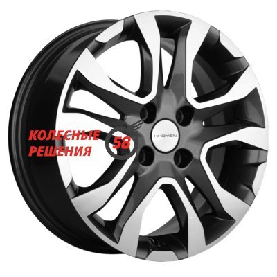 Khomen Wheels KHW1503 (XRay) Gray-FP 6x15/4x100 D60.1 ET40  