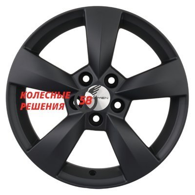 Khomen Wheels KHW1504 (Polo) Black matt 6x15/5x100 D57.1 ET40  