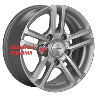 Khomen Wheels KHW1602 (Niva 4x4) F-Silver 6.5x16/5x139.7 D98.5 ET40  