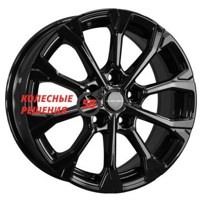 Khomen Wheels KHW1605 (Huyndai/Kia) Black 6.5x16/5x114.3 D67.1 ET44  
