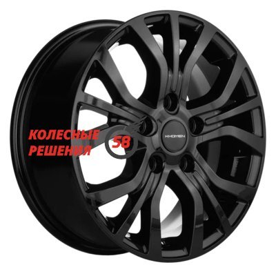 Khomen Wheels KHW1608 (Chery Tiggo 3/Tiggo 3 Pro) Black 6.5x16/5x108 D60.1 ET45  