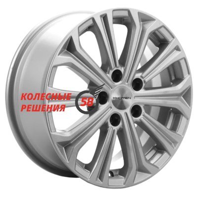 Khomen Wheels KHW1610 (Octavia) F-Silver 6.5x16/5x112 D57.1 ET50  