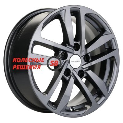 Khomen Wheels KHW1612 (Focus) Gray 6.5x16/5x108 D63.35 ET50  