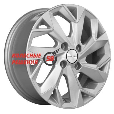 Khomen Wheels KHW1508 (XRay) F-Silver 6x15/4x100 D60.1 ET40  