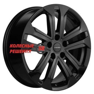 Khomen Wheels KHW1803 (Dargo/Jolion) Black 7x18/5x114.3 D66.5 ET37  