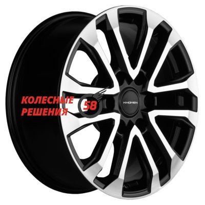 Khomen Wheels KHW1805 (Mohave) Black-FP 7.5x18/6x114.3 D67.1 ET38  