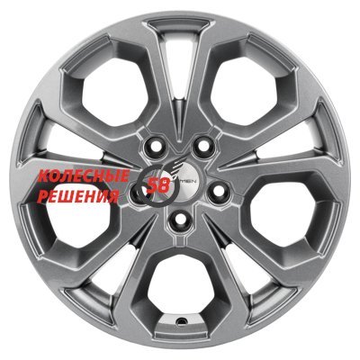 Khomen Wheels KHW1711 (Arkana/Kaptur) Gray 6.5x17/5x114.3 D66.1 ET50  