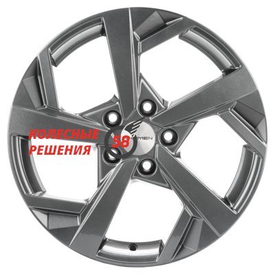 Khomen Wheels KHW1712 (Teana/X-Trail) Gray 7x17/5x114.3 D66.1 ET45  