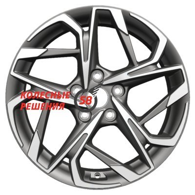 Khomen Wheels KHW1716 (Evolute i-Joy) Gray-FP 7x17/5x110 D67.1 ET40  