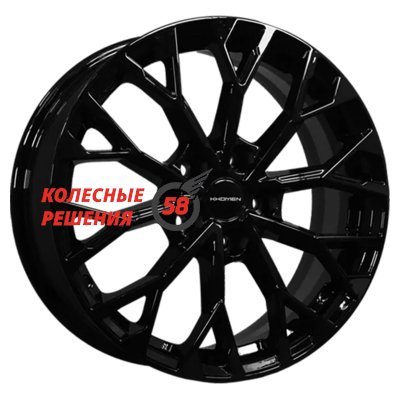 Khomen Wheels KHW1718 (Jolion) Black 7x17/5x114.3 D66.5 ET37  