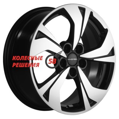Khomen Wheels KHW1724 (Changan CS75 (Plus)) Black-FP 7x17/5x114.3 D60.1 ET45  