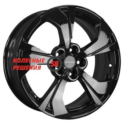 Khomen Wheels KHW1724 (JAC J7) Black 7x17/5x114.3 D67.1 ET48  
