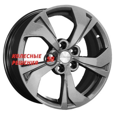 Khomen Wheels KHW1724 (Jac/Москвич 3) Gray 7x17/5x108 D54.1 ET40  