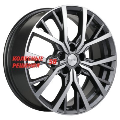 Khomen Wheels KHW1806 (CS35/CS35 Plus) Gray-FP 7x18/5x110 D63.3 ET50  