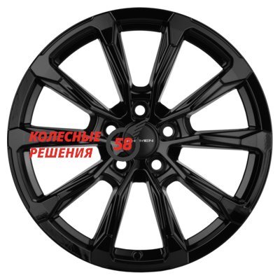 Khomen Wheels KHW1808 (Chery Tiggo 8/8 Pro) Black 7.5x18/5x108 D60.1 ET47  