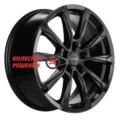 Khomen Wheels KHW1808 (Jac/Москвич 3) Black 7.5x18/5x108 D54.1 ET40  