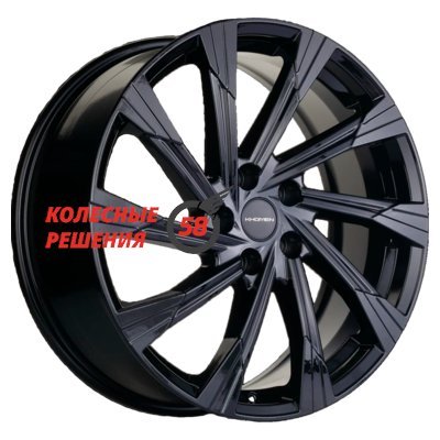 Khomen Wheels KHW1901 (Haval 7/7x) Black 7.5x19/5x114.3 D64.1 ET40  