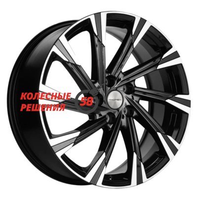 Khomen Wheels KHW1901 (Haval 7/7x) Black-FP 7.5x19/5x114.3 D64.1 ET40  