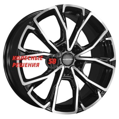Khomen Wheels KHW1907 (Voyah Free) Black-FP 7.5x19/5x120 D66.1 ET30  