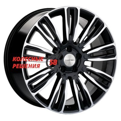 Khomen Wheels KHW2004 (GAC GS8) Black-FP 8.5x20/5x120 D59.5 ET45  