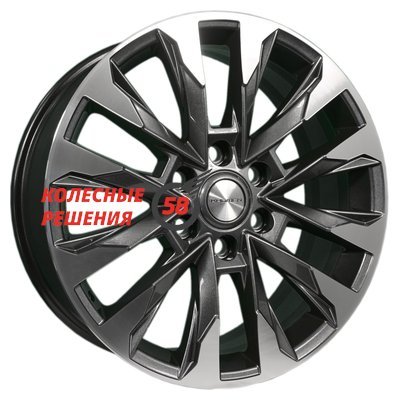 Khomen Wheels KHW2010 (LC 300) Gray-FP 8x20/6x139.7 D95.1 ET60  