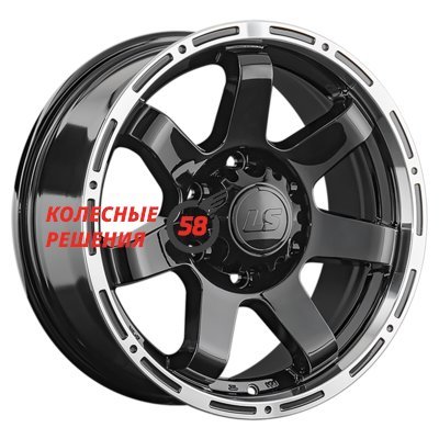 LS 1289 BKL 7.5x17/6x139.7 D106.1 ET25  