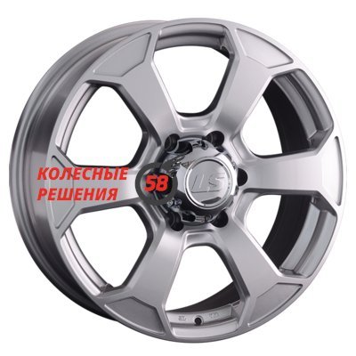 LS 187 Sil 7.5x18/6x139.7 D100.1 ET36  