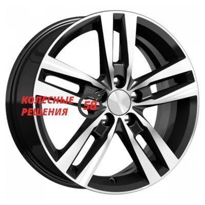 K&K Rassvet (КС868) Алмаз черный 6.5x16/5x114.3 D67.1 ET45  