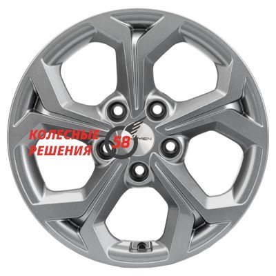 Khomen Wheels KHW1606 (Focus) Gray 6.5x16/5x108 D63.3 ET50  