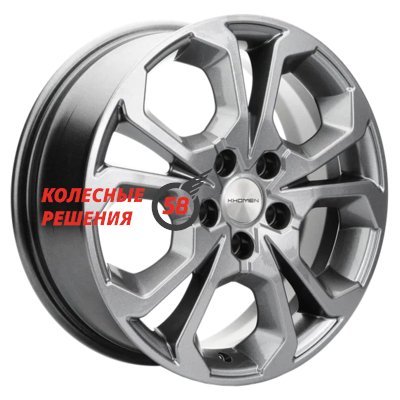 Khomen Wheels KHW1711 (Haval F7/F7x) Gray 6.5x17/5x114.3 D64.1 ET40  