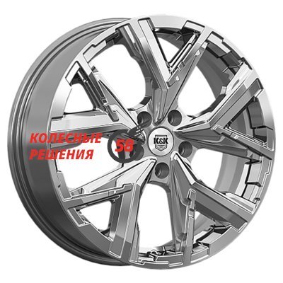 K&K Айона (КС1169) Дарк платинум 6.5x18/5x112 D66.6 ET38  