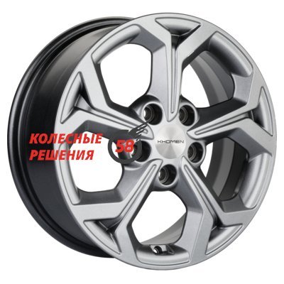 Khomen Wheels KHW1606 (Mitsubishi) G-Silver 6.5x16/5x114.3 D67.1 ET46  