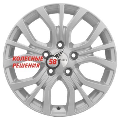 Khomen Wheels KHW1608 (Huyndai/Kia) F-Silver 6.5x16/5x114.3 D67.1 ET43  