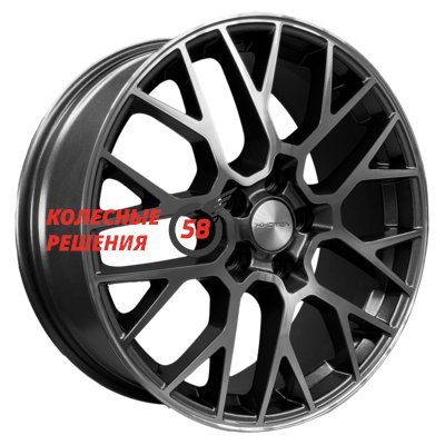 Khomen Wheels KHW1818 (Karoq) Gray-FP 7x18/5x112 D57.1 ET45  