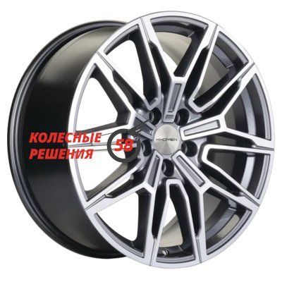 Khomen Wheels KHW1904 (BMW Rear) Gray-FP 9.5x19/5x112 D66.6 ET40  