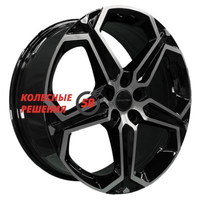 Khomen Wheels KHW1909 (NX/RAV4) Black-FP 7.5x19/5x114.3 D60.1 ET40  